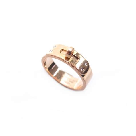 bague hermes or rose|bagues en or hermes.